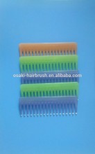 Personalized colorful combs manufacturing hair brush