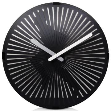 Round Running Moving Wall Clock