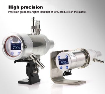 Wireless high temperature-measuring instrument pyrometer