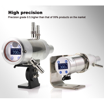 Wireless high temperature-measuring instrument pyrometer