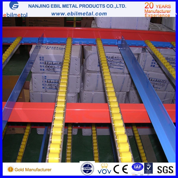 Warehouse Storage Carton Flow / Rolling / Roller Racking