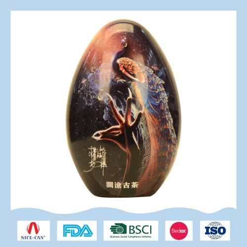 Professional Individual Wholesale Egg Shaped Candy tins