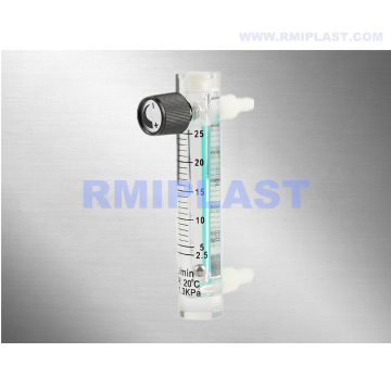 Oxygen Flow Meter With Control Valve