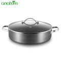 Bester harter anodisierter Marmor Nonstick Kochgeschirr-Satz