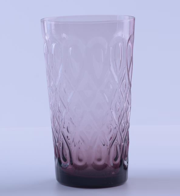 purple glassware