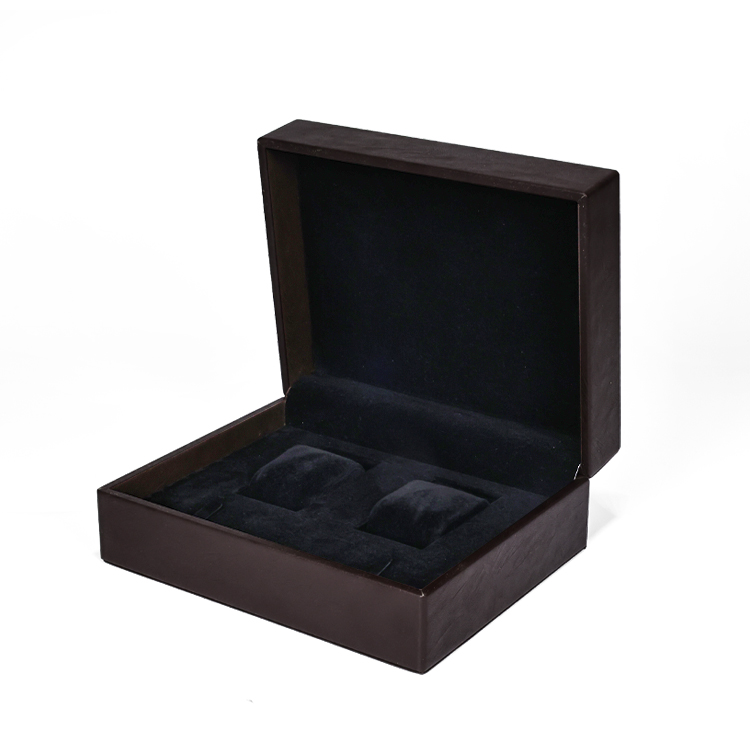 Luxury Modern Custom Logo Role Strap Mens Storage Cases Wooden Watch Box