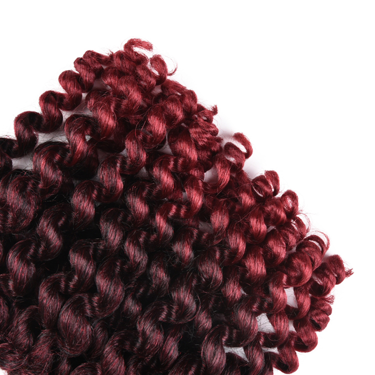 Kanekalon Rhinestone Private Label Curling Spring Jumpy Wand Curl Twist Braids Sisihair Braid Synthetic Hair