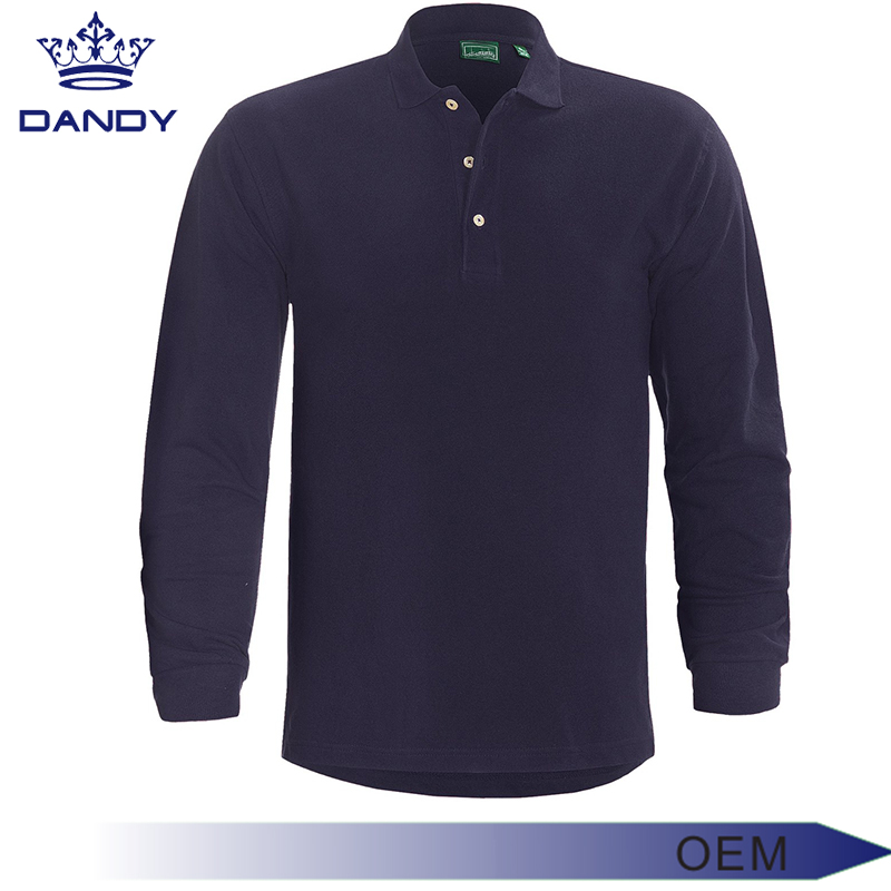 long sleeve polo