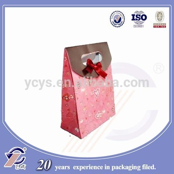 Wedding paper bag&decorative paper bag for gift & paper gift bag