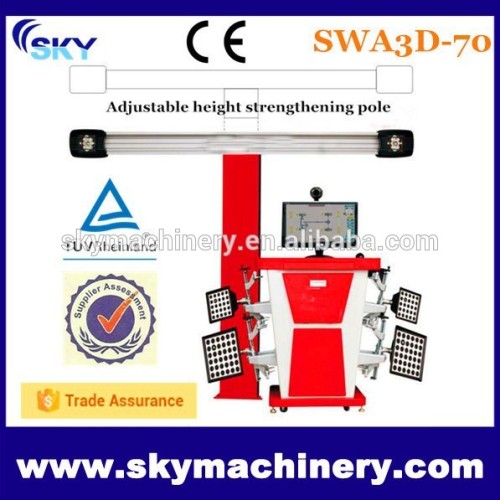 2015 car repair equipment, 3d wheel alignment/ car alignment machine/ wheel alignment data