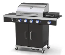 Esun BBQ Grill 4 Burner Gas Grill with Infrared Burner