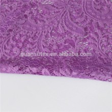 top fashion embellished guipure lace fabric with tassels for fashion dress