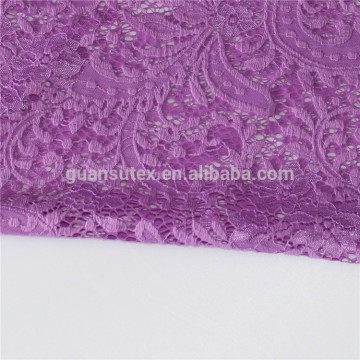 top fashion embellished guipure lace fabric with tassels for fashion dress