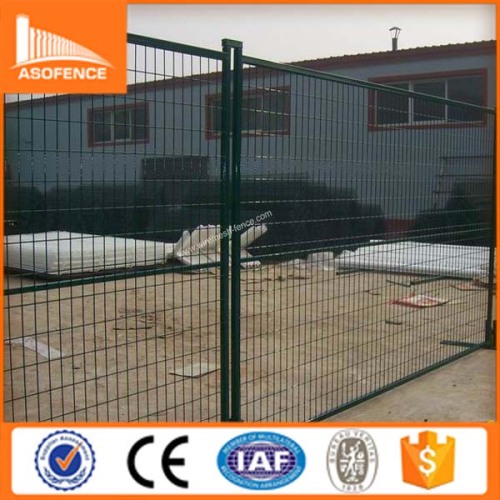 hot dipped galvanized used temporary fence/canada standard rental temporary fence panel with antirust surface