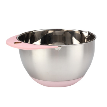 Mixing Bowl Set of 3pcs StainlessSteel for Home