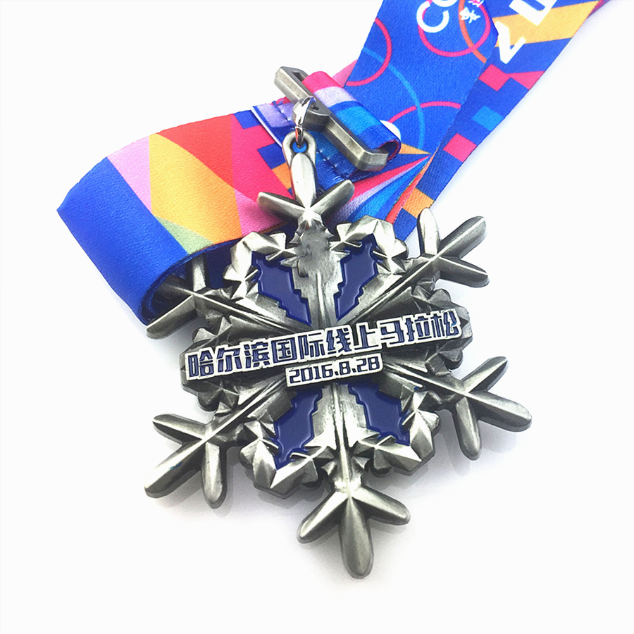 Snowflake Shape Medal Png