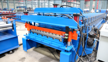 double layer roof sheet forming machine