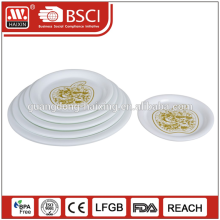 hotel used dinner plates offset printing PRINT plate