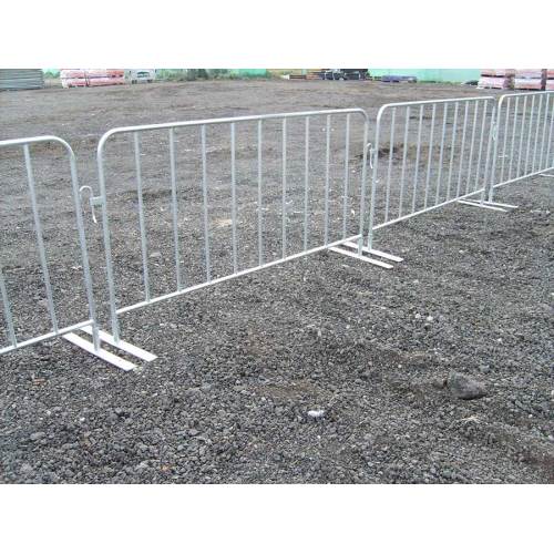 Powder Coated Metal Crowd Control Barrier Concert Crowd