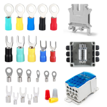 Plastic Pluggable Feed-Through Lug Fast Quick Connect Terminal Blocks