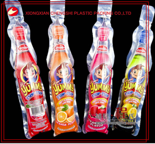 disposable plastic bag for juice packaging