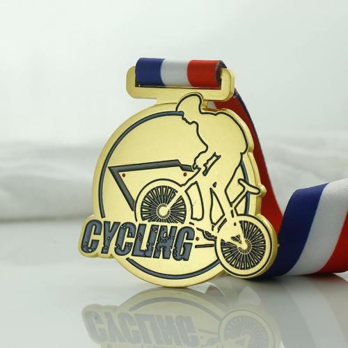 Cheap Metal Sports Medals With Ribbon