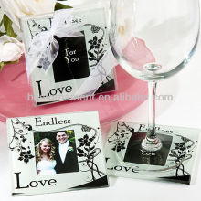 Wedding Glass Coaster Sets