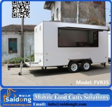 Popular Using! ! Customized mobile design Catering Food Trailers/Concession Trailer