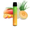 Puff para cigarros eletrônicos com sabores de frutas e vaporizador descartável