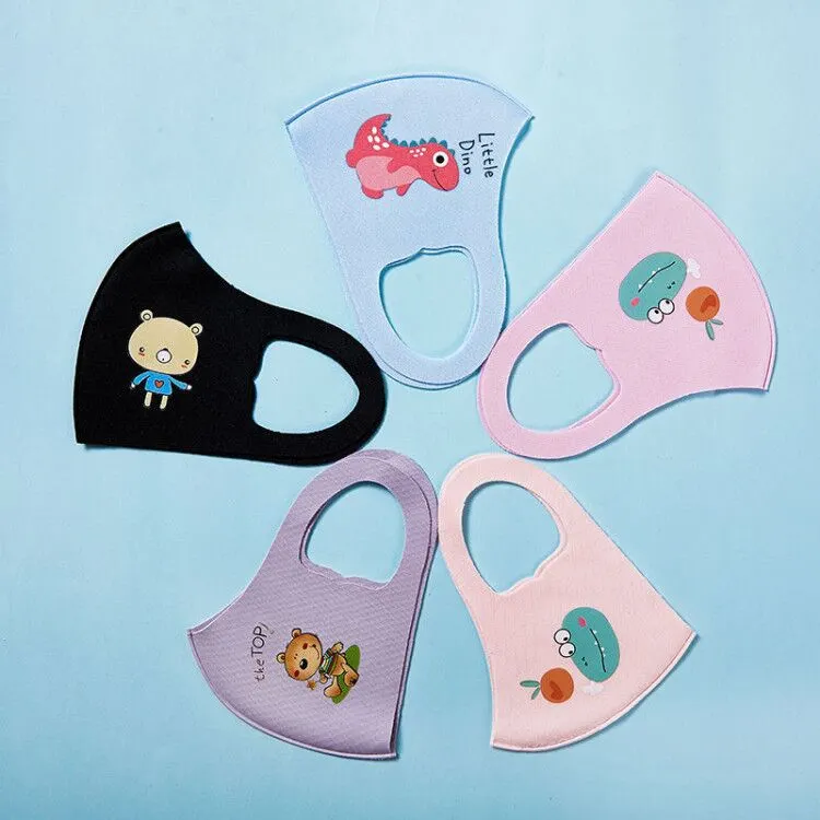 Wholesale Hot Saled Kids Anti-Dust Fashion Printed Cartoon Face Mask