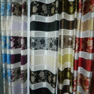 England Stripe Design Made Curtain