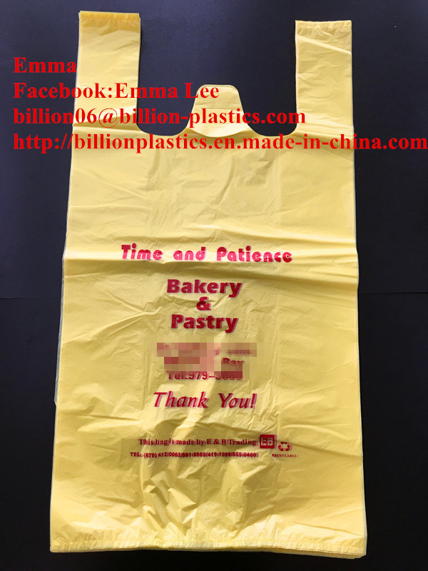 Customized Plastic Thank You Reusable Produce Bags