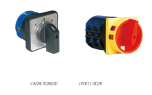 Rotary change-over switch