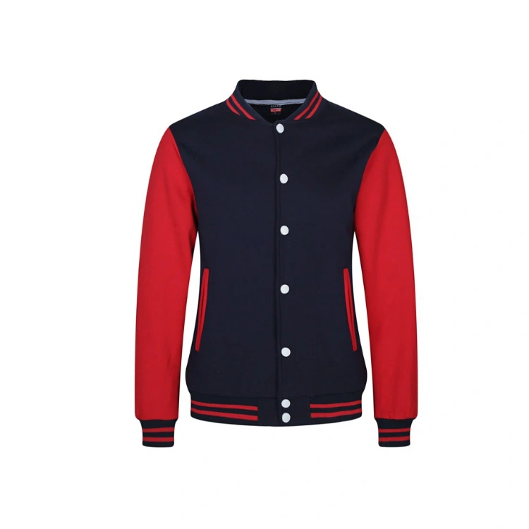 Cheap Custom Plain Baseball Varsity Jacket Custom Print Made in China Fast Delivery