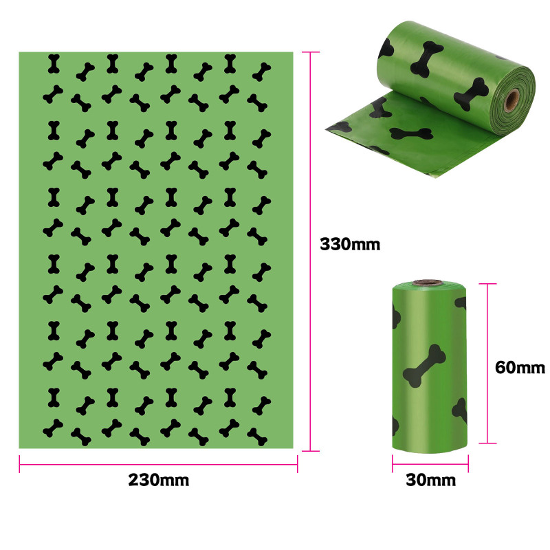 Biodegradable Dog Poop Bags – 540 Bags (36 Rolls) EPI Eco-Friendly Waste Bags, Lavender Scent
