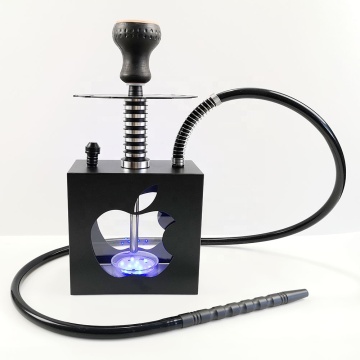woyu apple hookah led light shisha with remote controller