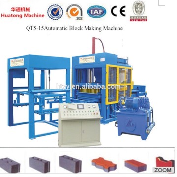 QT5-15Automatic Porous Brick Making Machine