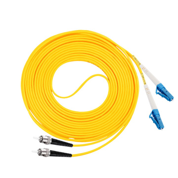 PVC LSZH LC single mode fiber patch cable