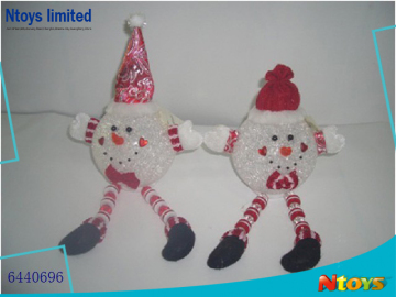 6440696 CHRISTMAS FABRIC DECORATION WITH LIGHT