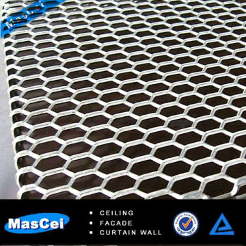 Grid suspended ceiling tile for building
