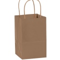 Minimalist Small Natural Kraft Paper Bags