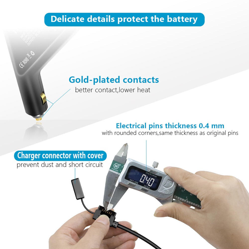 For DJI Mavic Mini 2 And Mini SE Drone Battery &Remote Control Dual Car Charger Replacement 1 order