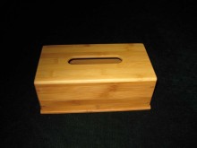 bamboo tissue box
