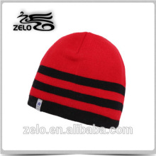 2015 high quality knitting hats custom knit caps