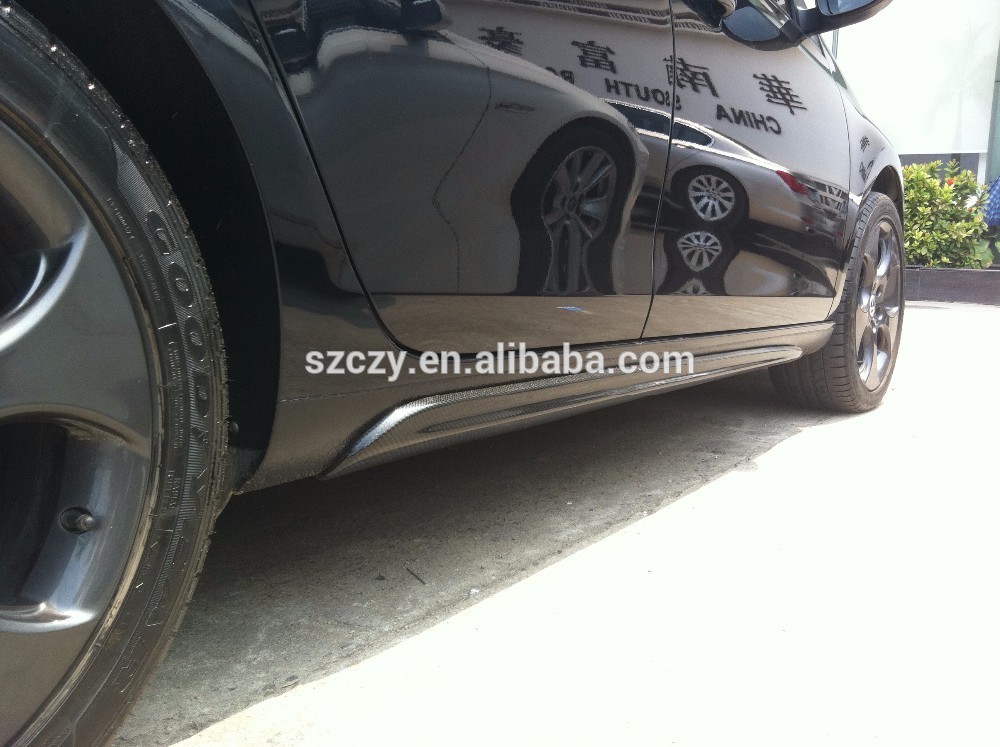 MK6 Carbon Car Side Bumper Skirts for VW Golf6 MK6 GTI