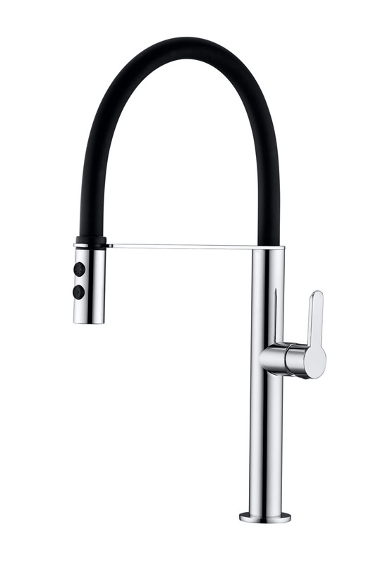 Siliziumrohrküchenarmatur herausziehen Pull Out Silicon Pipe Kitchen Faucet
