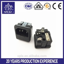 3pin AC power jack with fuse AC-105
