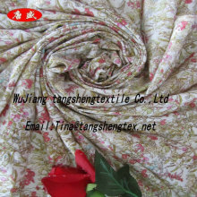 Bamboo cotton fiber plain printed woven fabrics