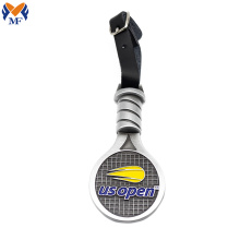 Médaille de métal sportive de badminus personnalisée