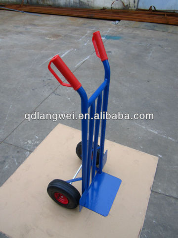 High quality steel warehouse hand trolley